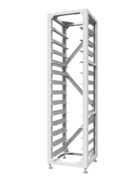 DEYE -Rack for 12 x Battery High Voltage -Bos G